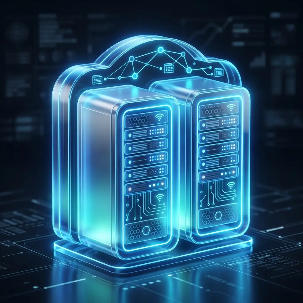 Icono servidores y DevOps