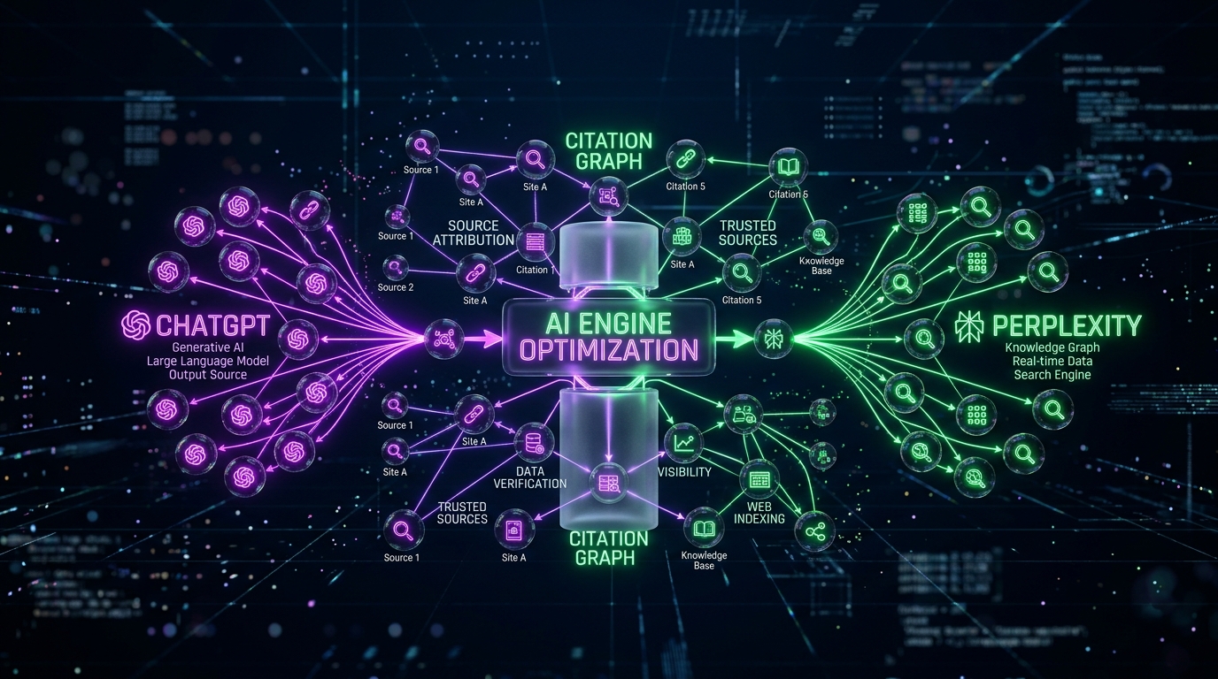 Posicionamiento AEO AI Engine Optimization ChatGPT Perplexity — Ingruvo