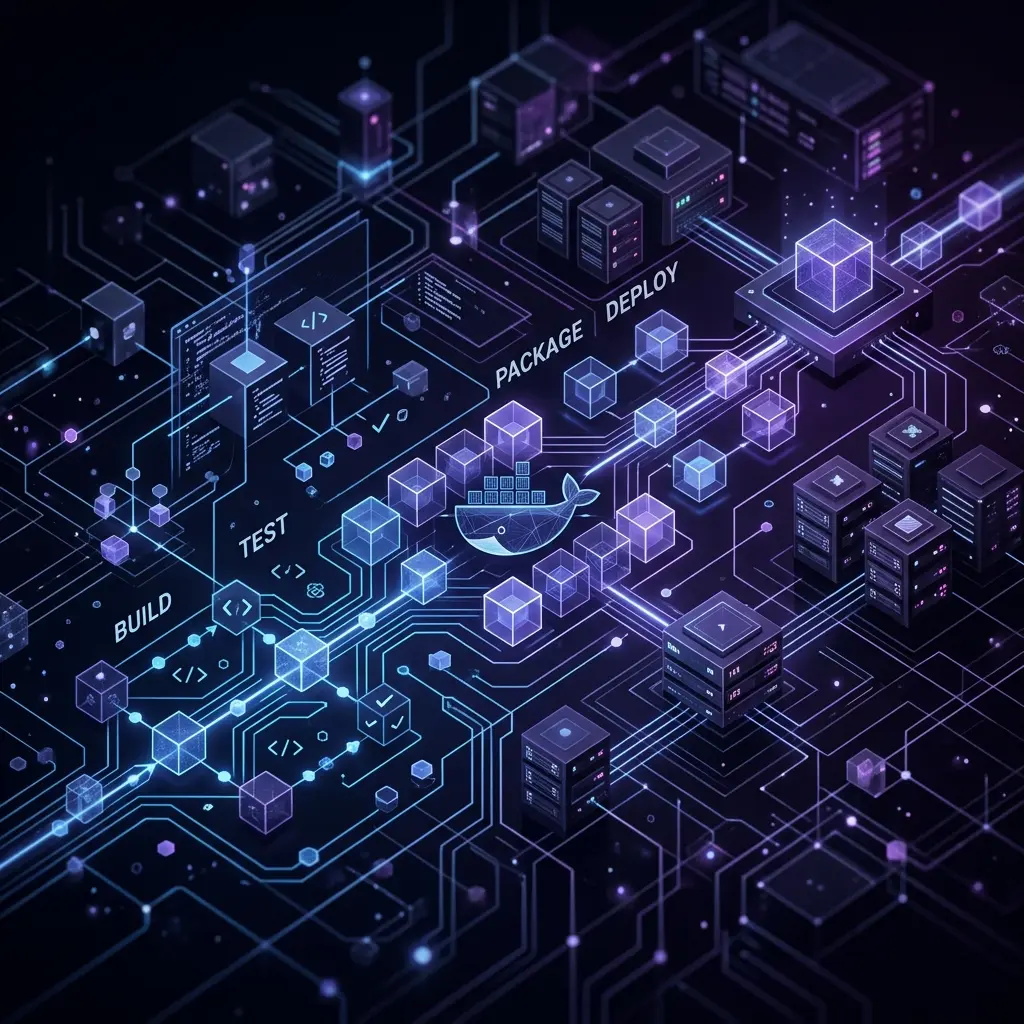 Docker y CI/CD pipelines automatizados para deploys sin errores — Ingruvo DevOps