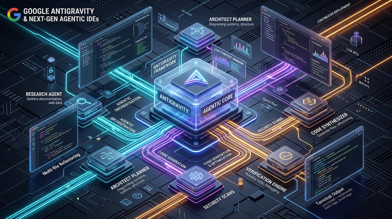 Google Antigravity y Agentic IDEs Desarrollo de Software — Ingruvo