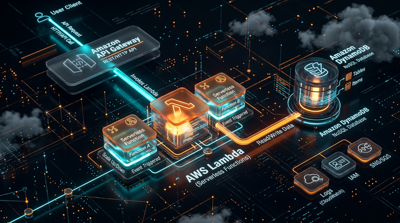 Arquitectura Serverless AWS Lambda DynamoDB — Ingruvo